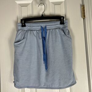 Duluth Trading Co Womens Striped Skort Size XS